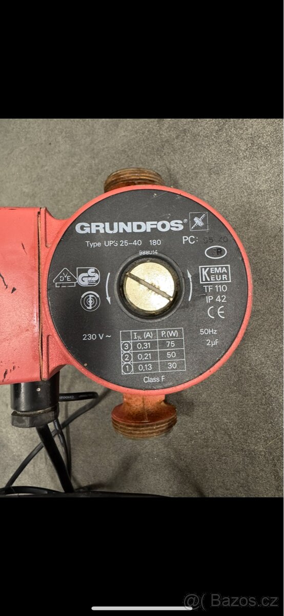 Oběhové čerpadlo GRUNDFOS