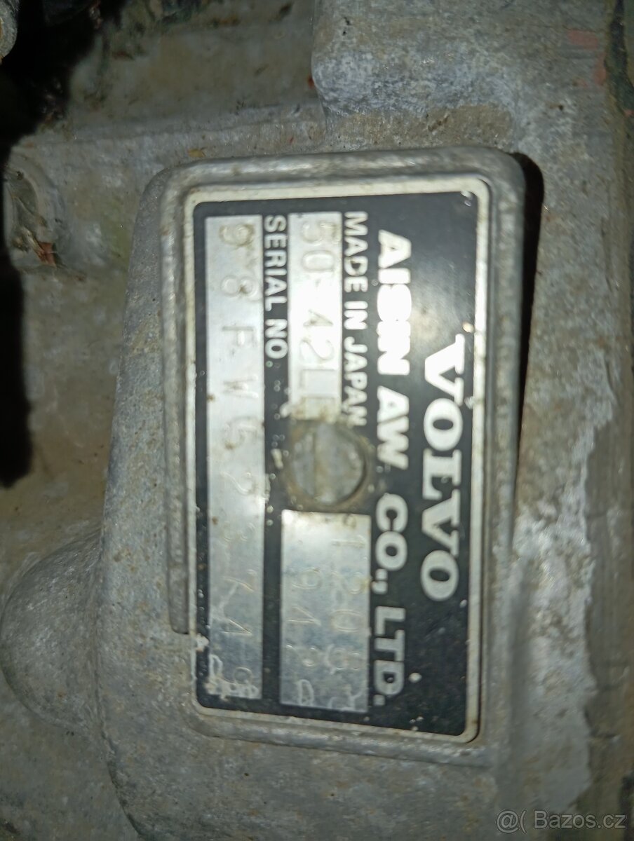Automatická převodovka Volvo v70 2.5tdi