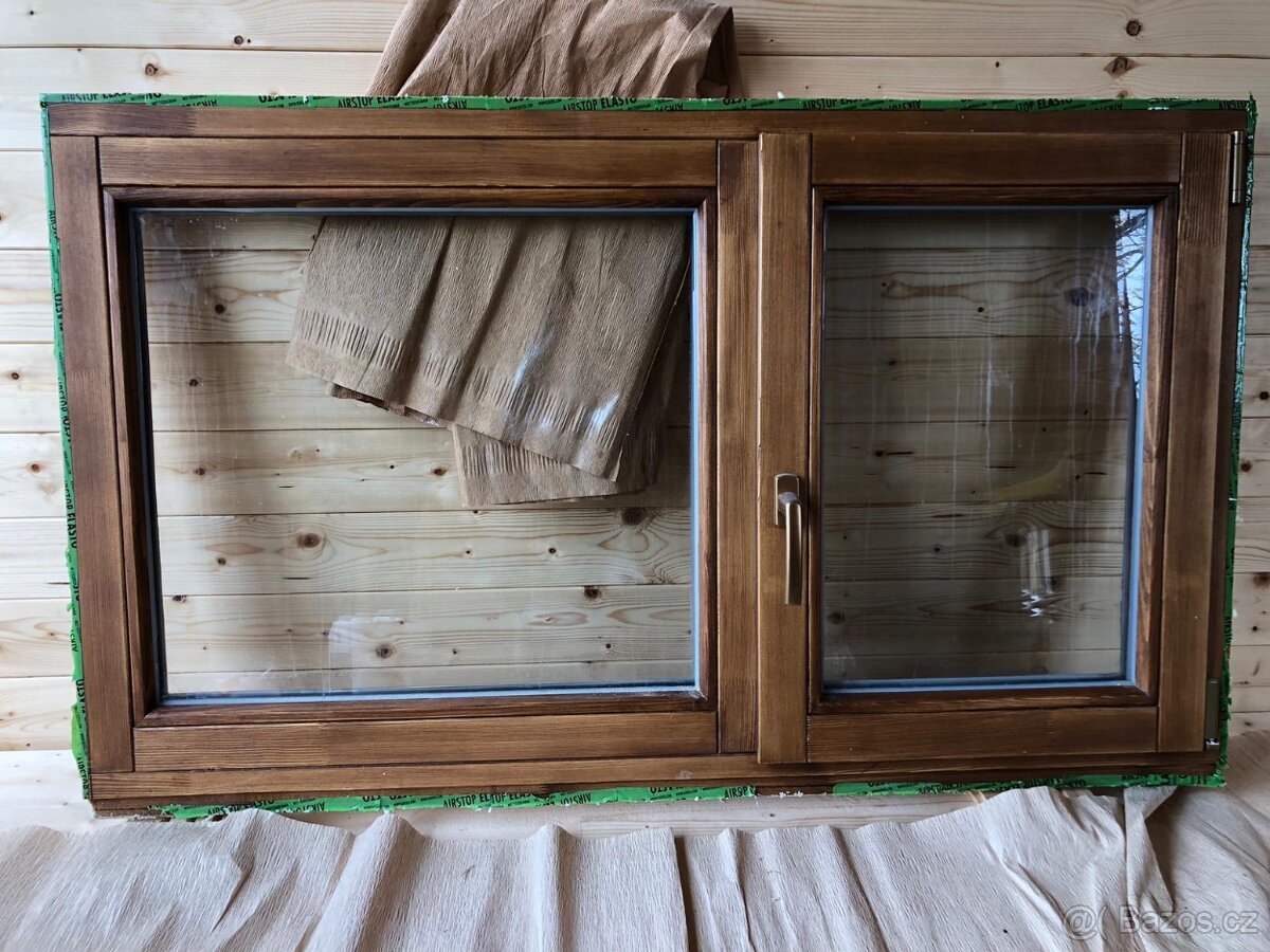 Dřevěné okno dvojsklo
