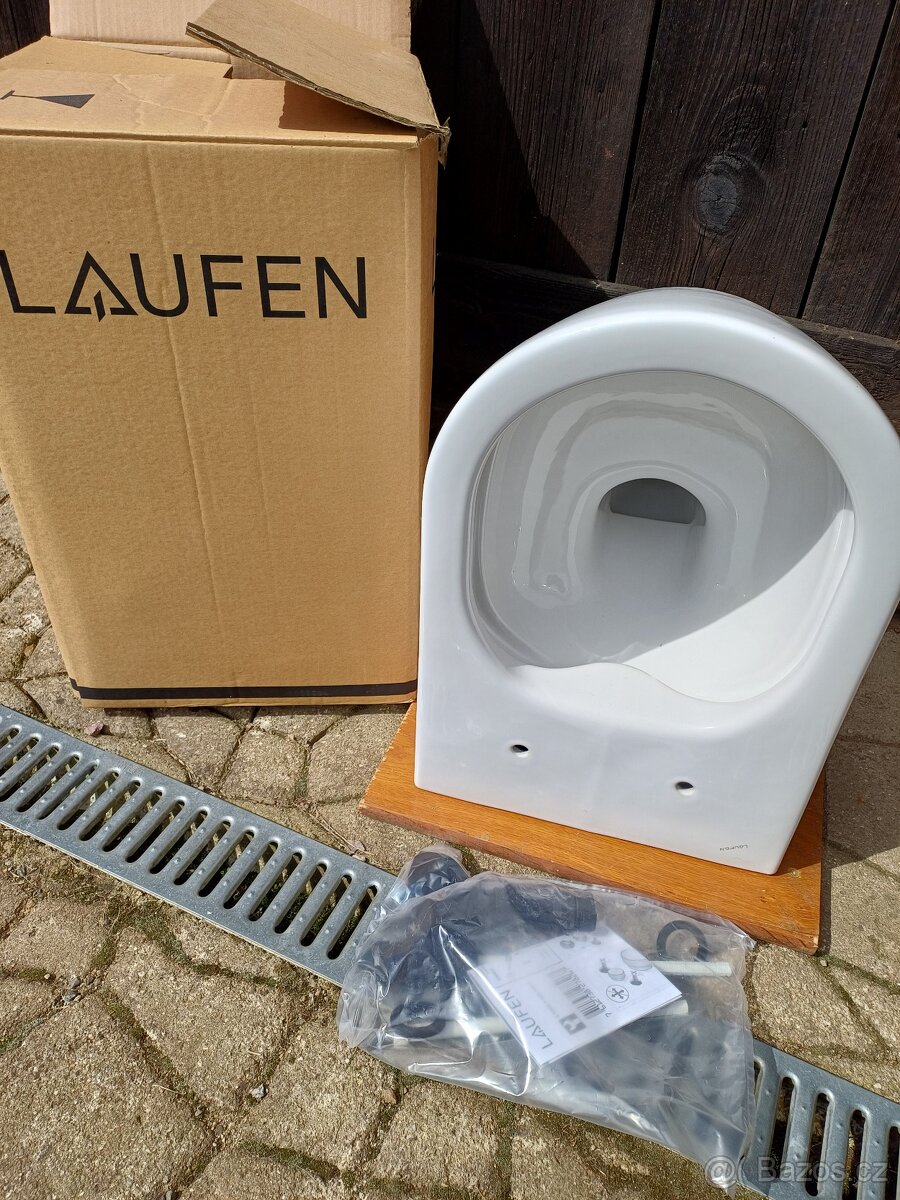 NOVÉ Set: WC, umyvadlo, prkénko