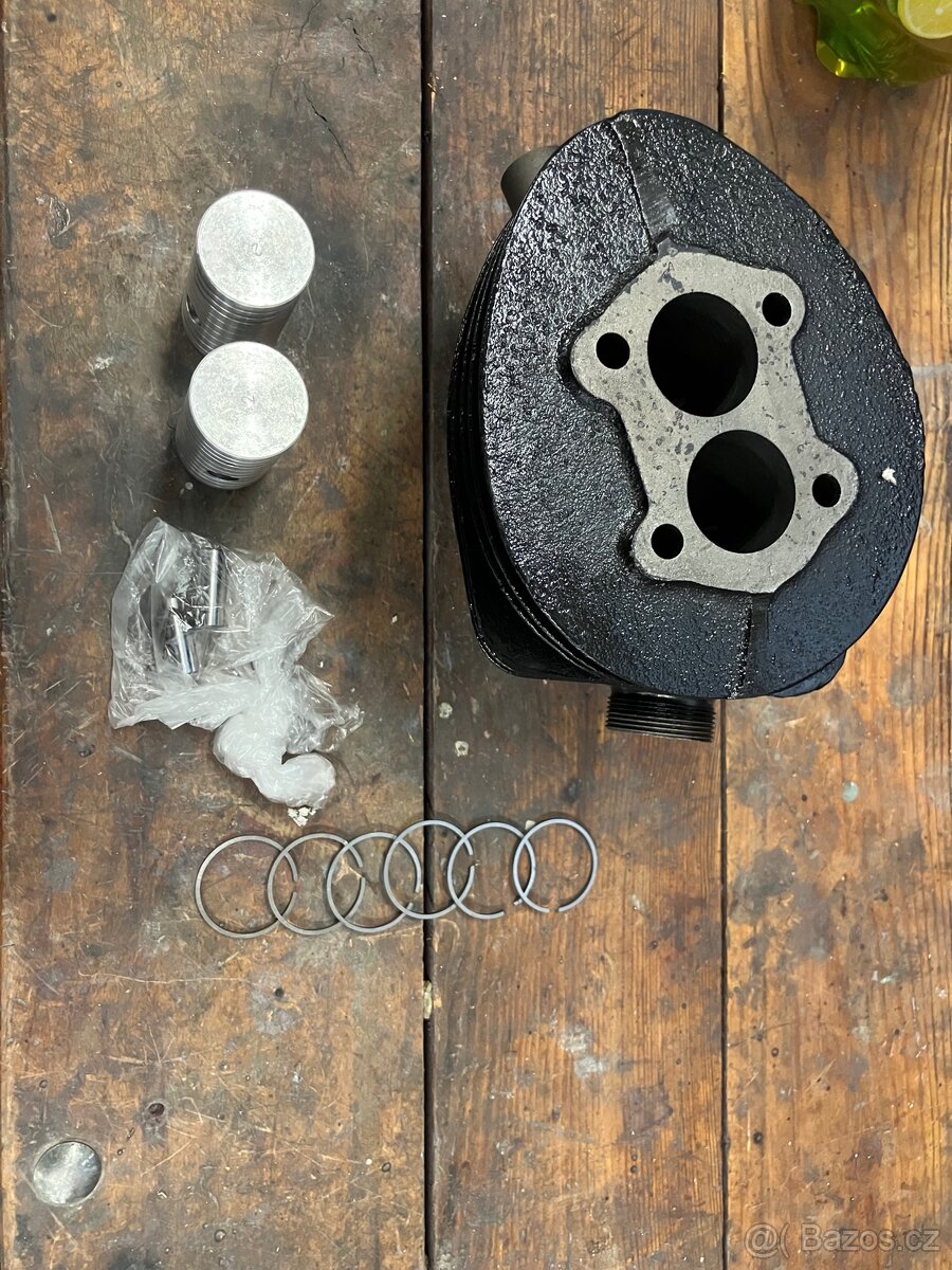 Manet 90 dvou píst originál vybroušený válec TOP