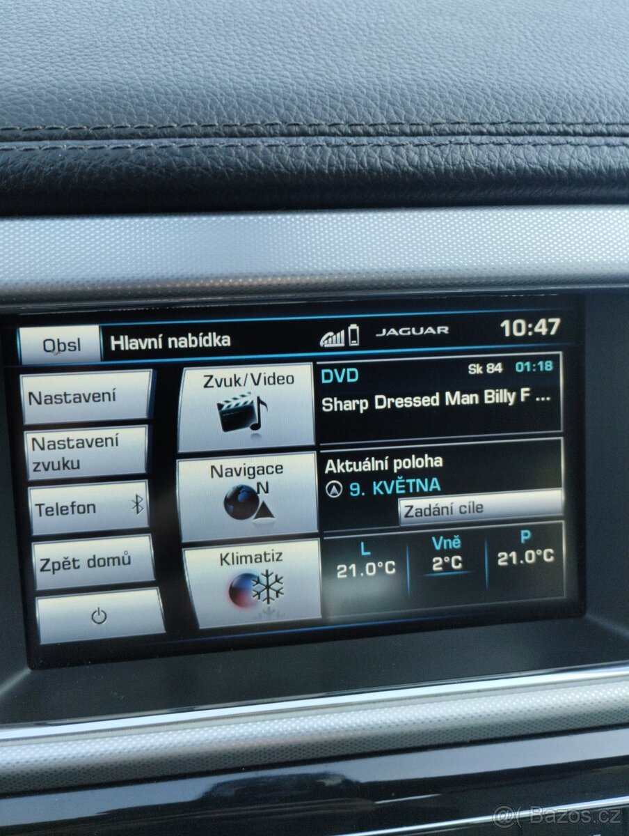 Jaguar xf 3.0 benzín