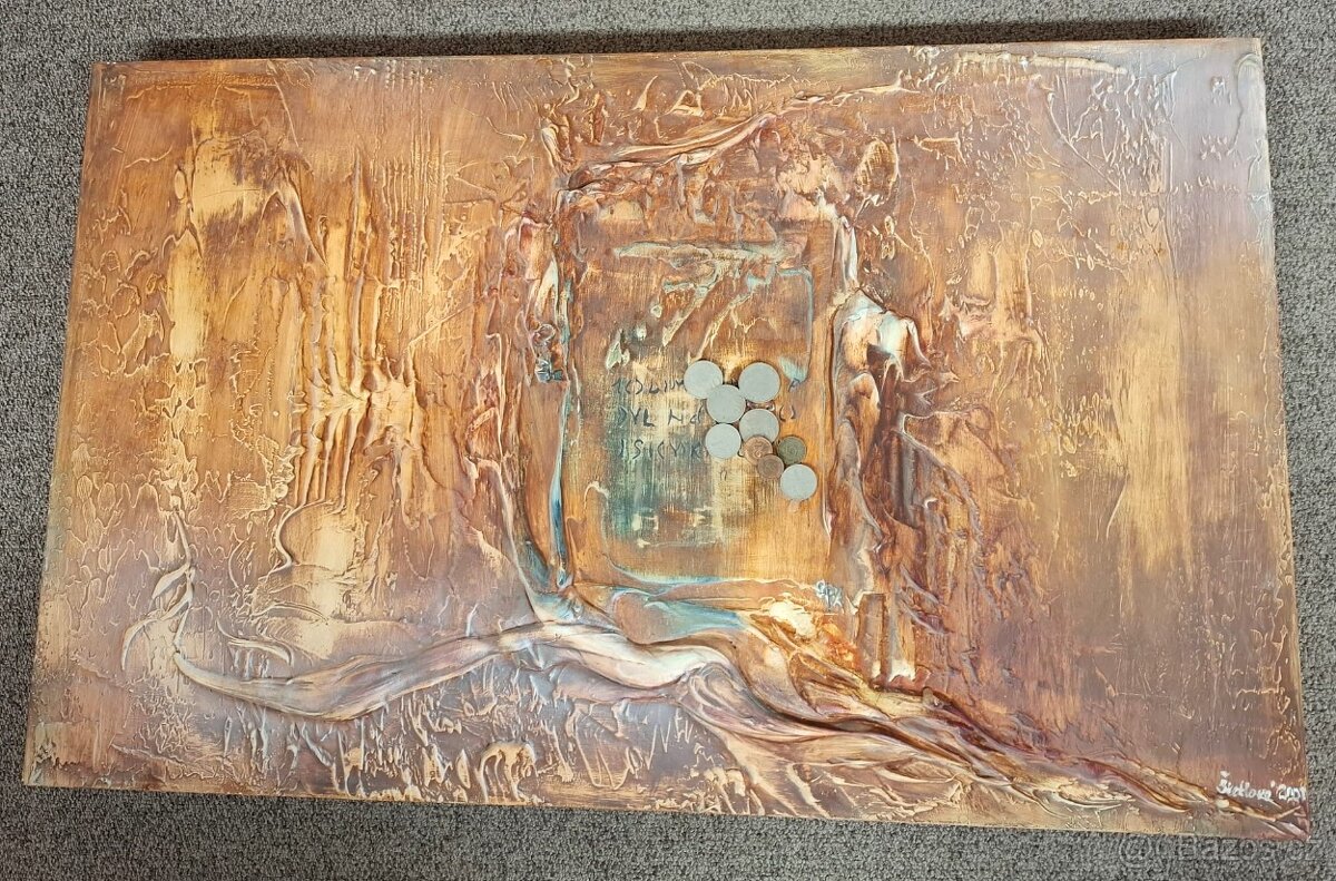 obraz s názvem "Bujení" od autorky Šteklové