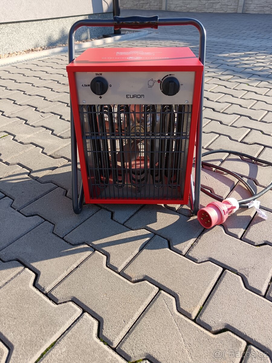 El. Topení stavební na 380 v