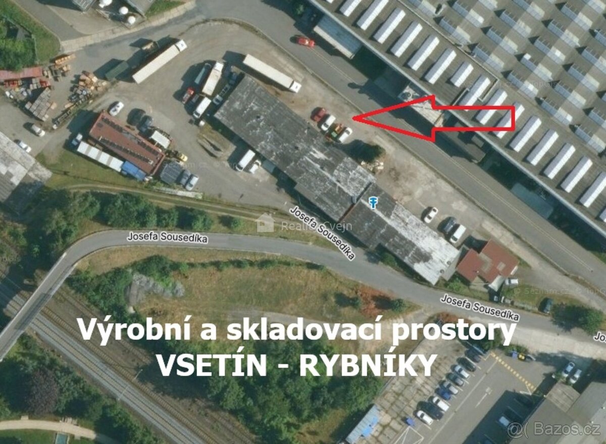 Průmyslový areál - výrobní, skladovací a kancelářské prostor