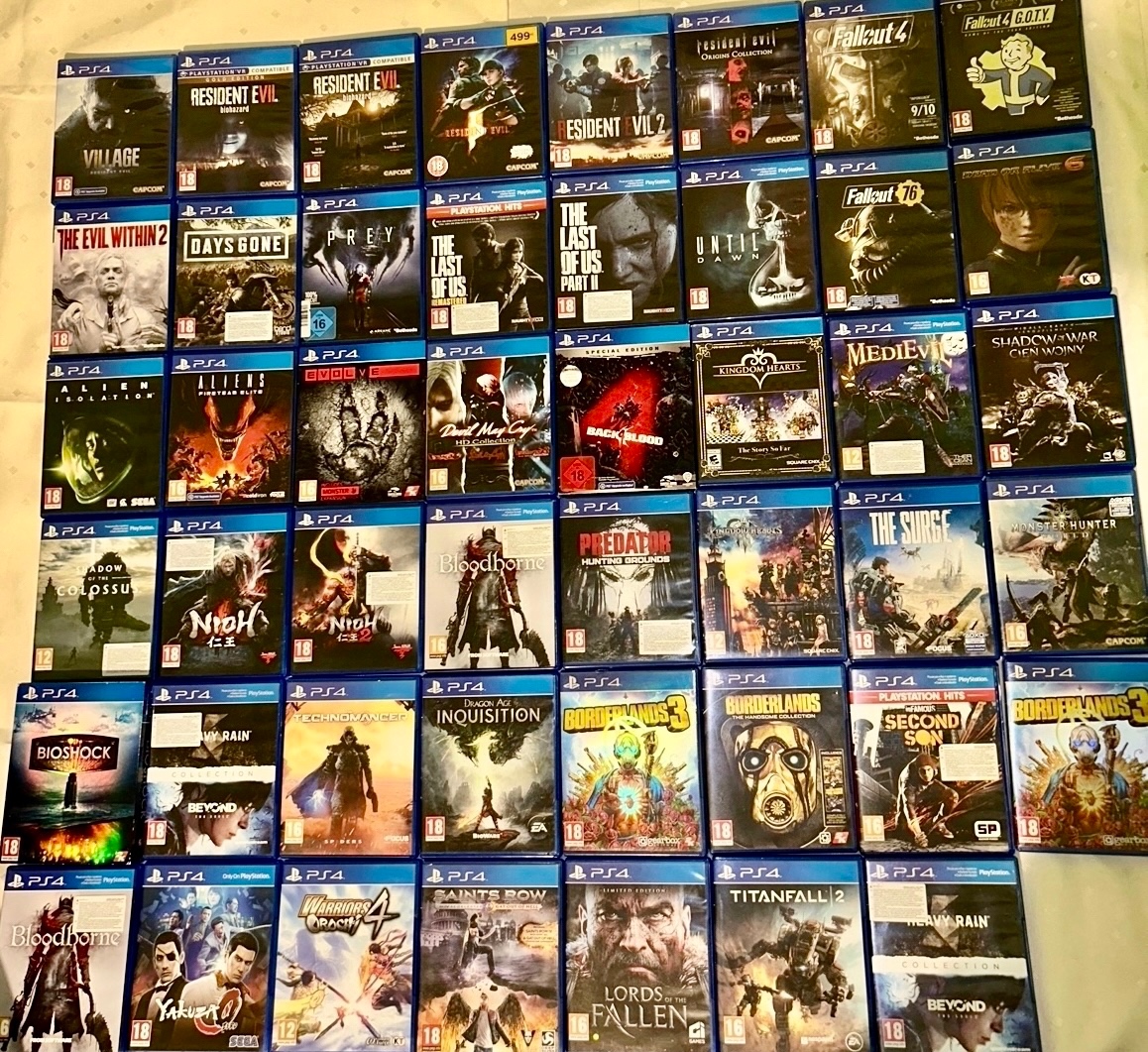 Ps4 ps5 hry ( horor , rpg , příběh )