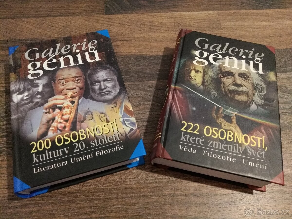 Galerie géniů - 1. a 3. díl - TOP stav