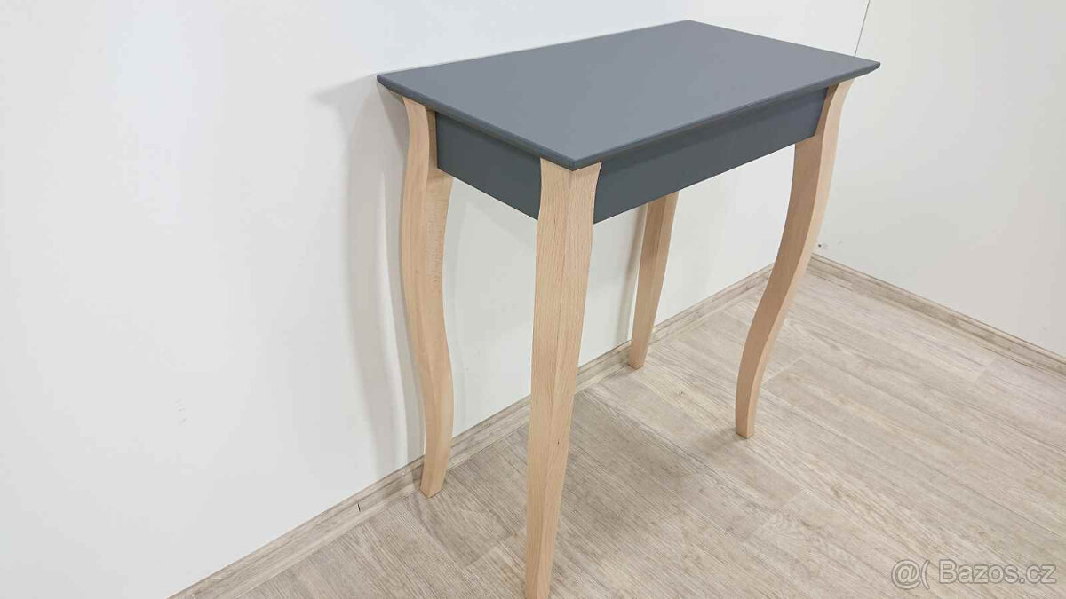Šedý konzolový stolek Lillo 65 cm Ragaba