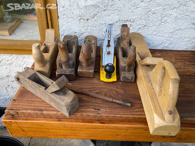 Stare truhlarske hobliky