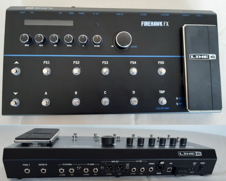 Kytarový multiefekt -LINE 6 FIREHAWK FX