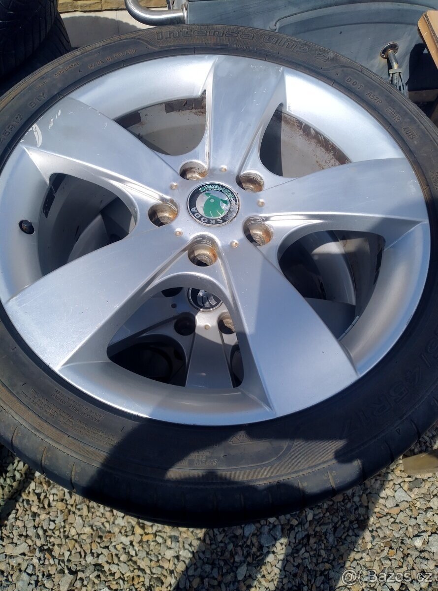 5x112 r17 škoda