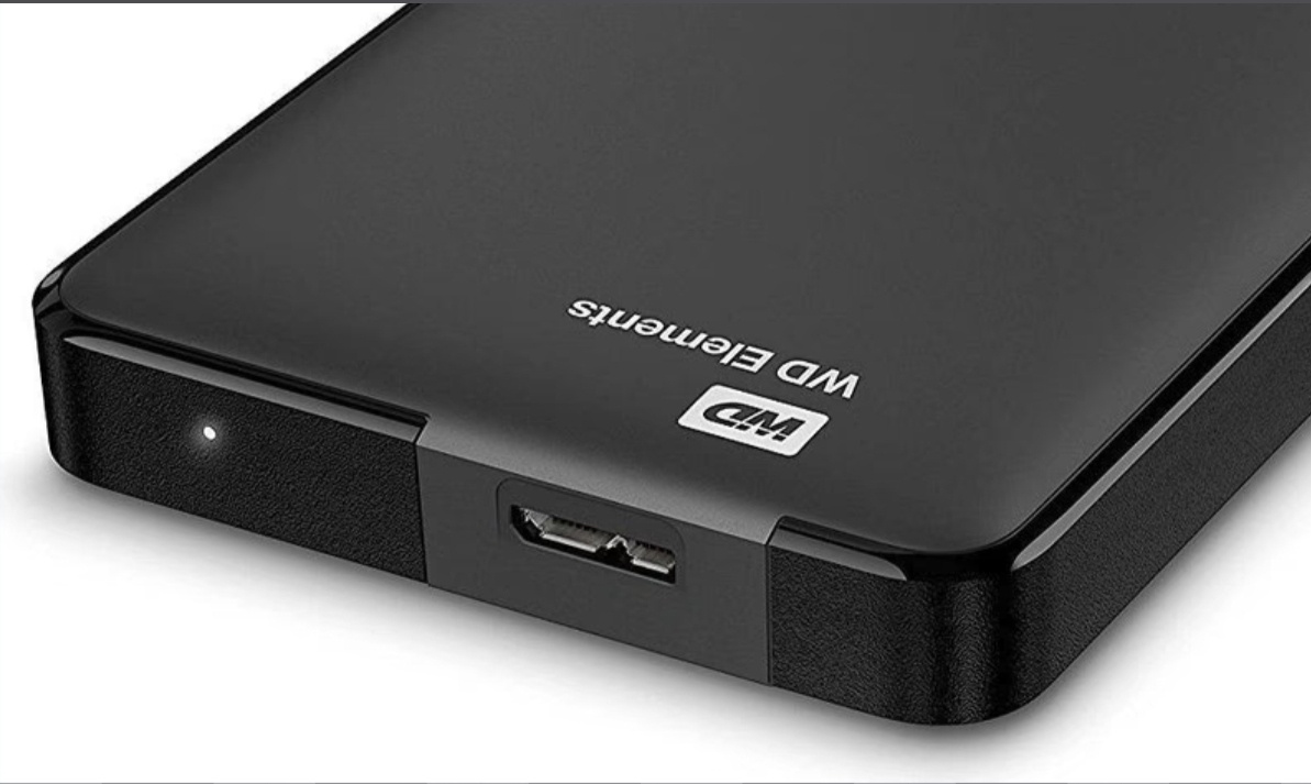 Externí HDD WD Elements Portable 1TB černý 2.5"