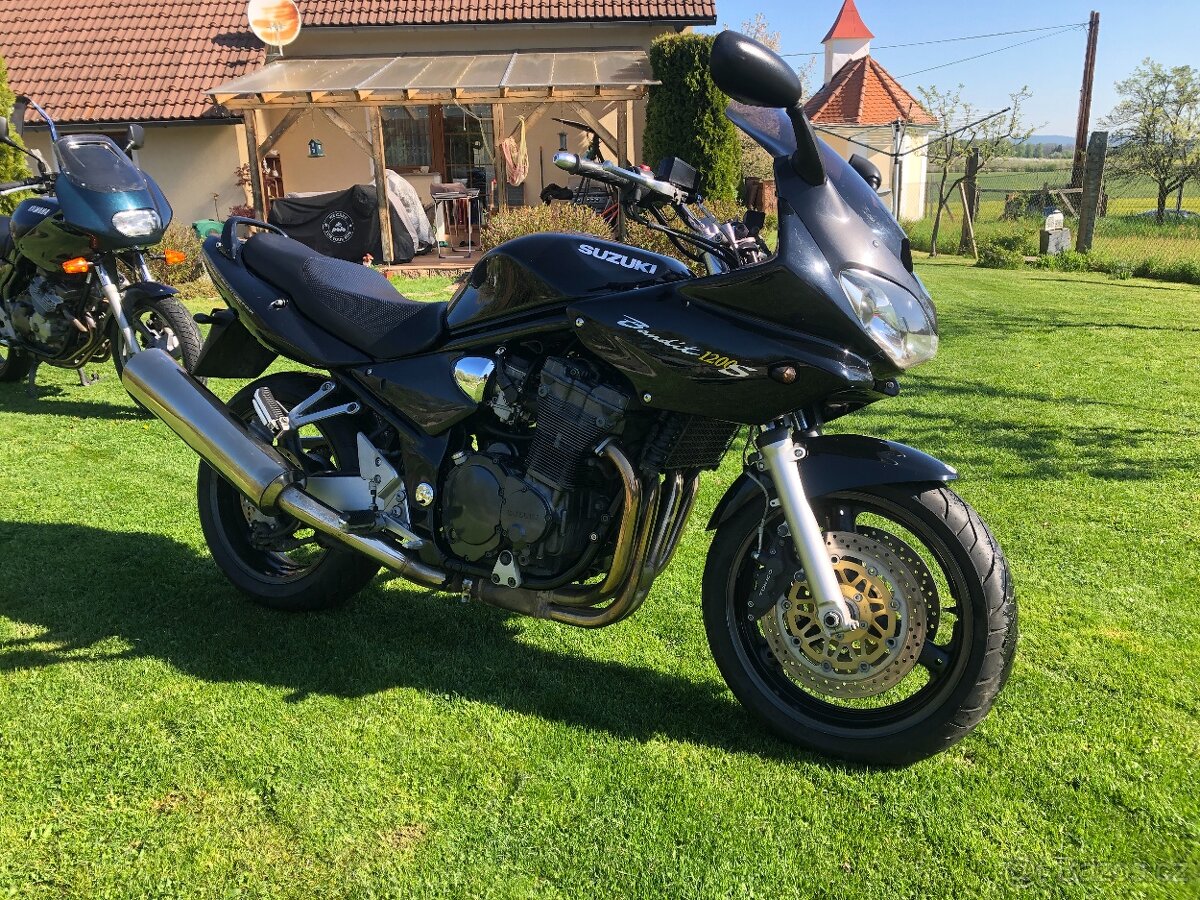 Suzuki GSF 1200s Bandit, po servisu karburátorů