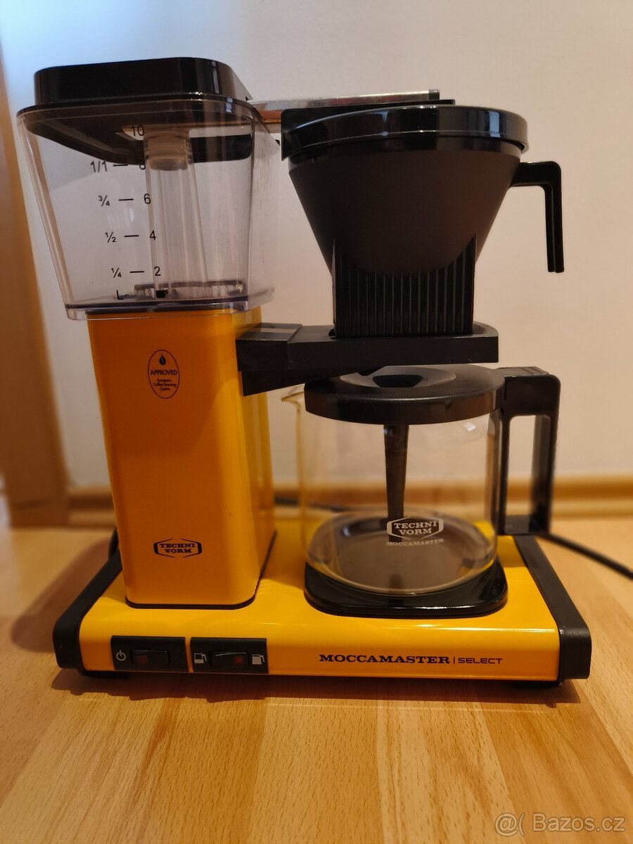 Kávovar na prekapavanou kavu - Moccamaster