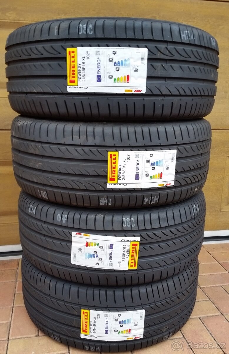 245/45 R19 102Y XL nové letní pneumatiky PIRELLI Powergy