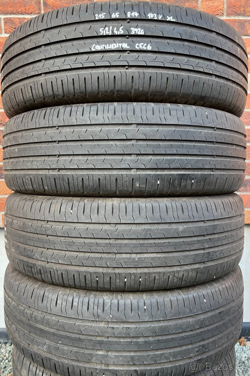 Letní pneu 215/65 R17 103V XL Continental CEC6