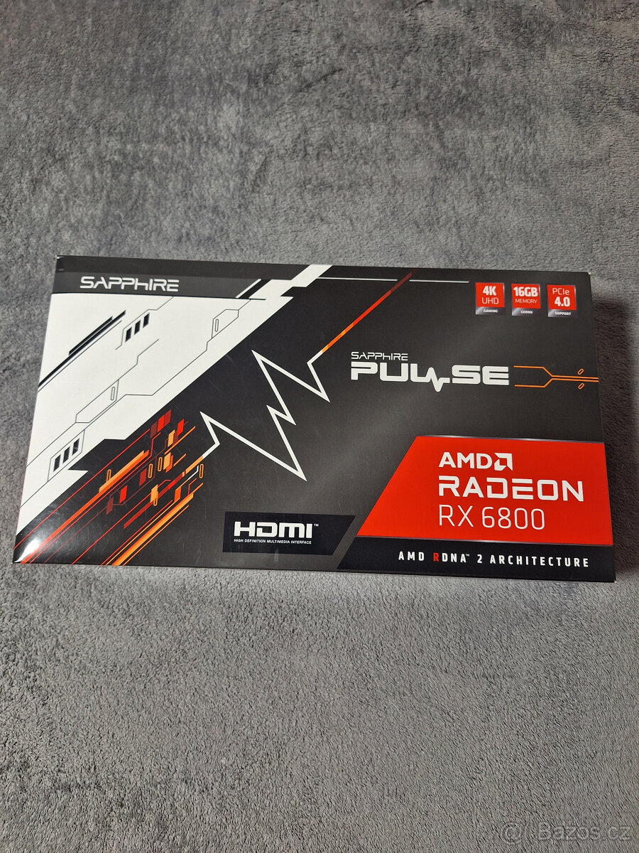 Prodám SAPPHIRE PULSE Radeon RX 6800 16G