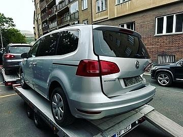 Vůz na náhradní díly VW Sharan 7N r.v. 2012 CFGB NGJ LA7W
