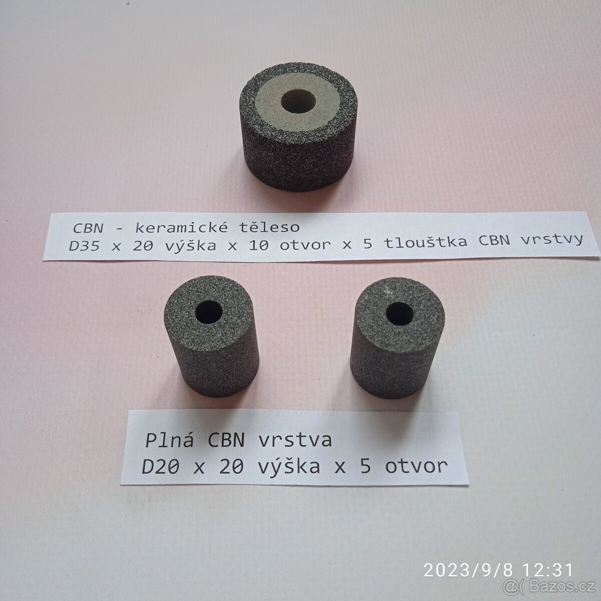 CBN brusné kotouče