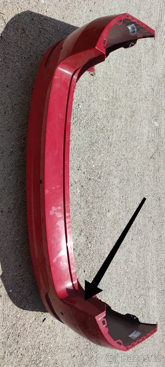 Škoda Fabia 3 zadny naraznik Fabia 3