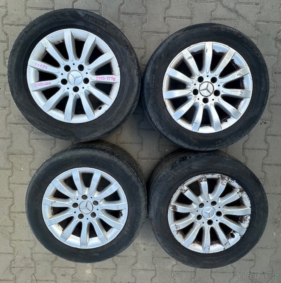 Prodám ALU kola Mercedes Benz č. 1262
