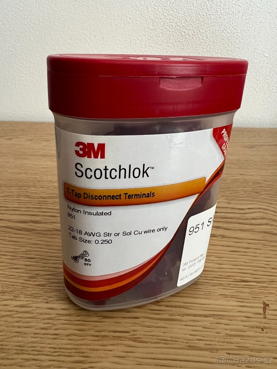 Rychlosvorky 3M Scotchlok 951 T‑Tap (8 balení x 50 ks)