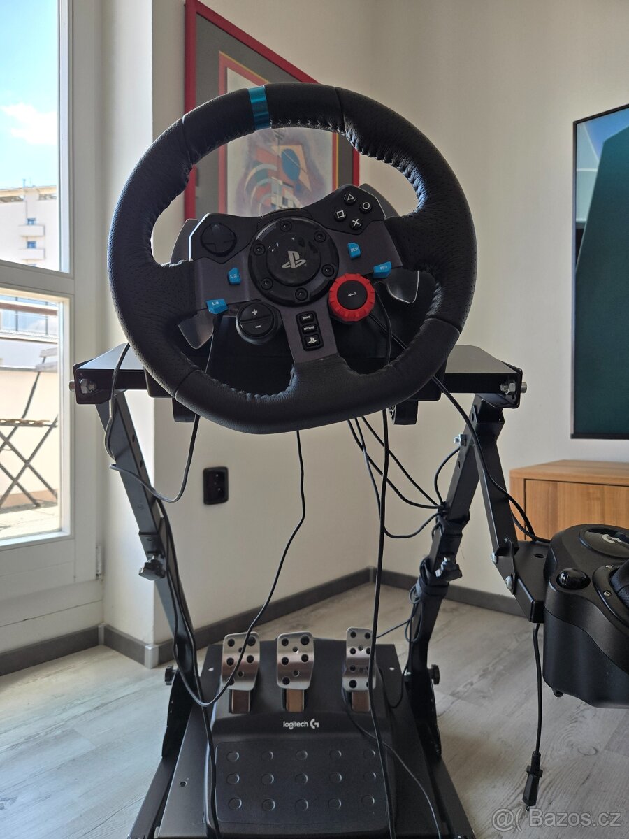 Volant LOGITECH G29 + Stojan (PC, PS3, PS4, PS5)