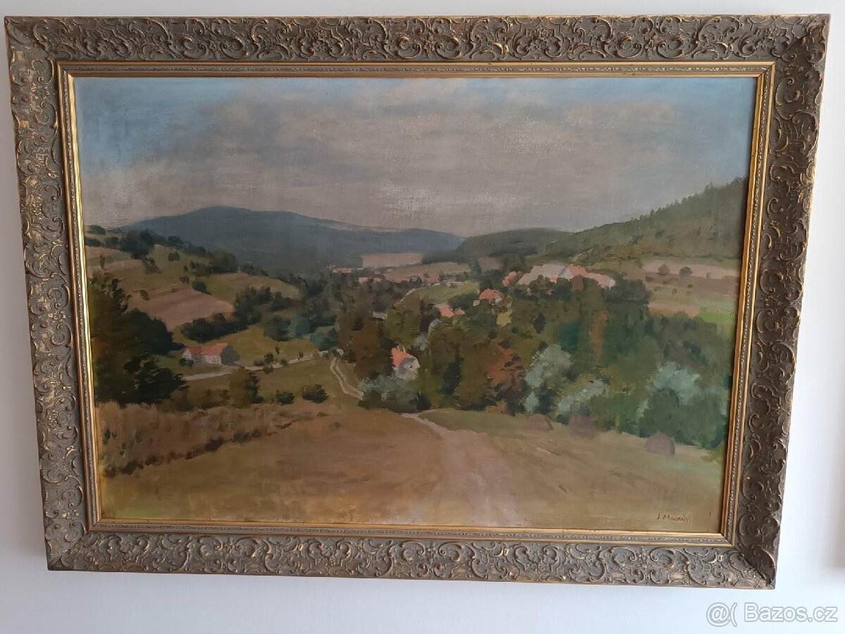 Jura Mandel - obraz (olejomalba)