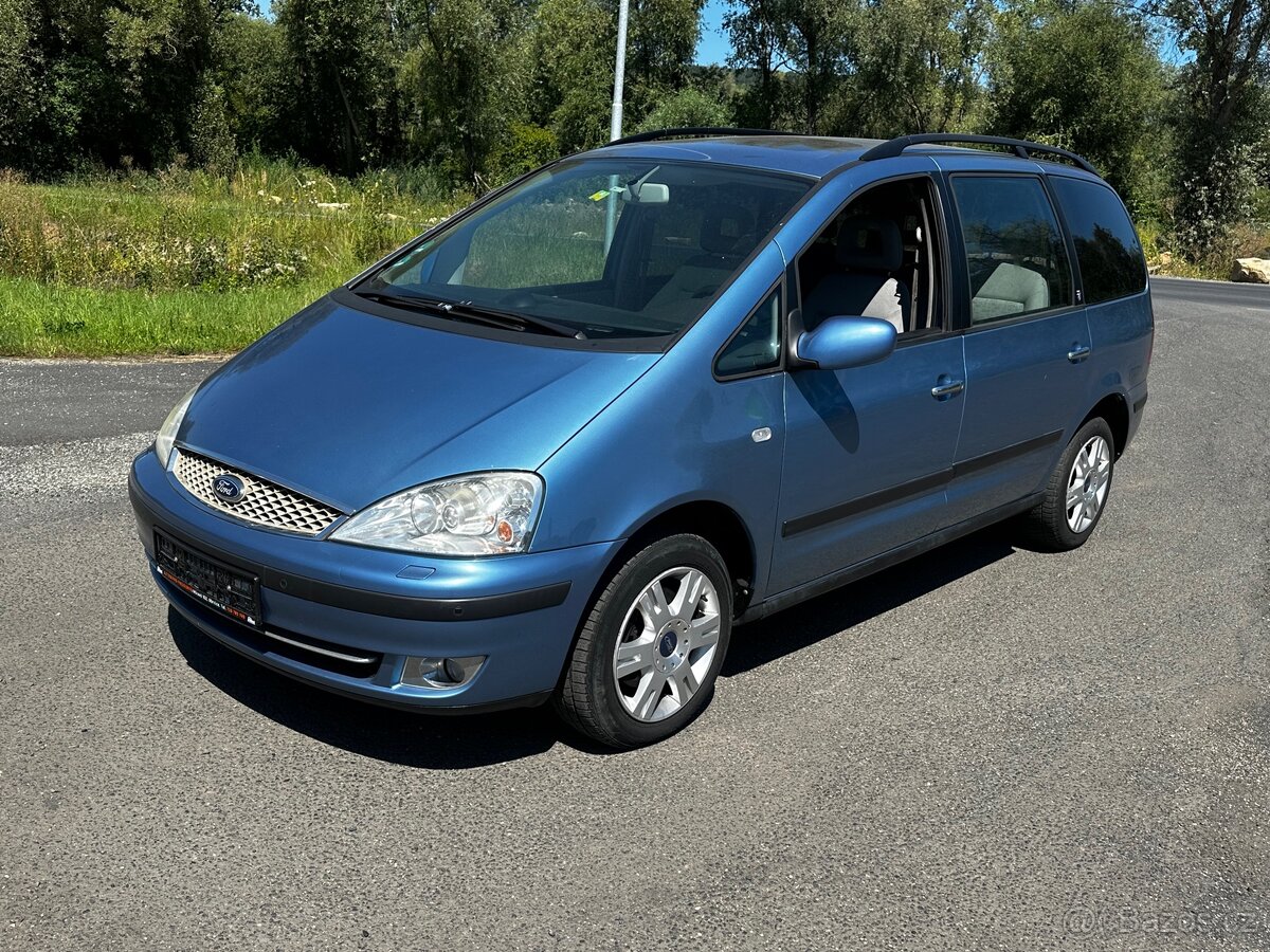 Ford Galaxy 1.9TDi 96kw, r.2004, 7mist, STK