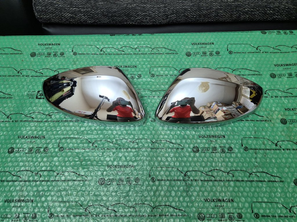 kryty vnějších zrcátek chromové Citroen C3 (2016-2024) , C4