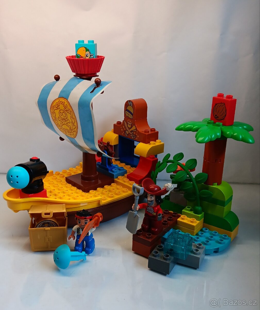 Lego duplo 10514 Jakeova pirátská loď Bucky