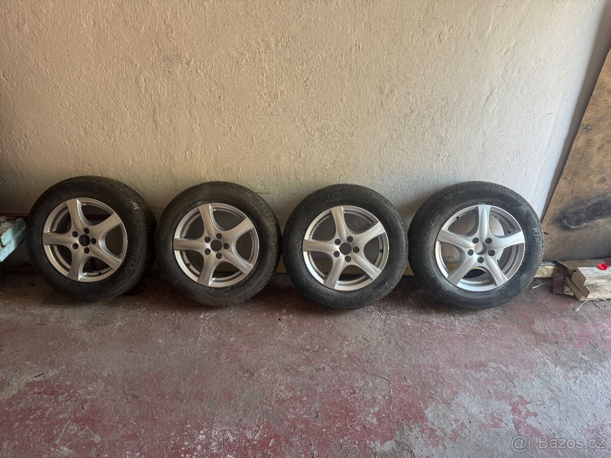 Sada kol 5x100 rozteč