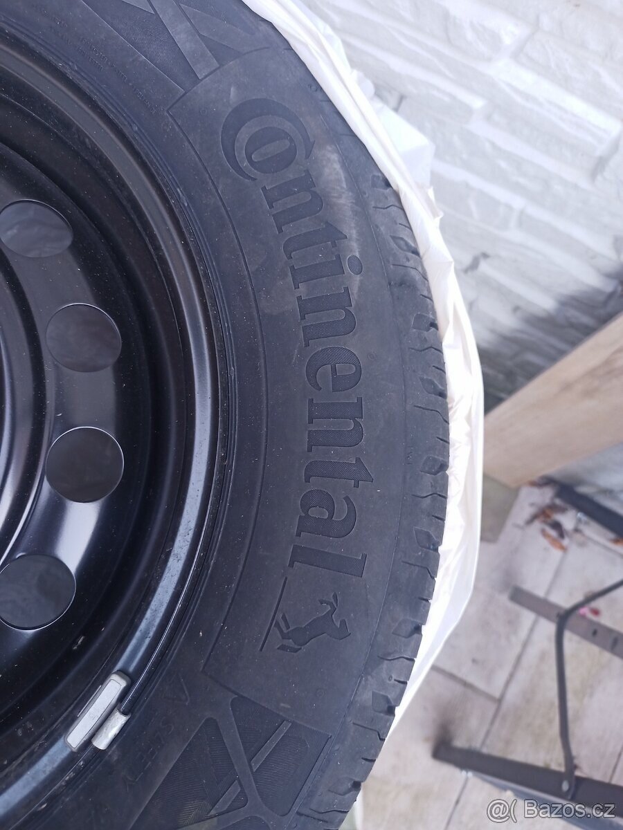 Sada kompletních kol 185/65/15 Continental Ecocontact 6