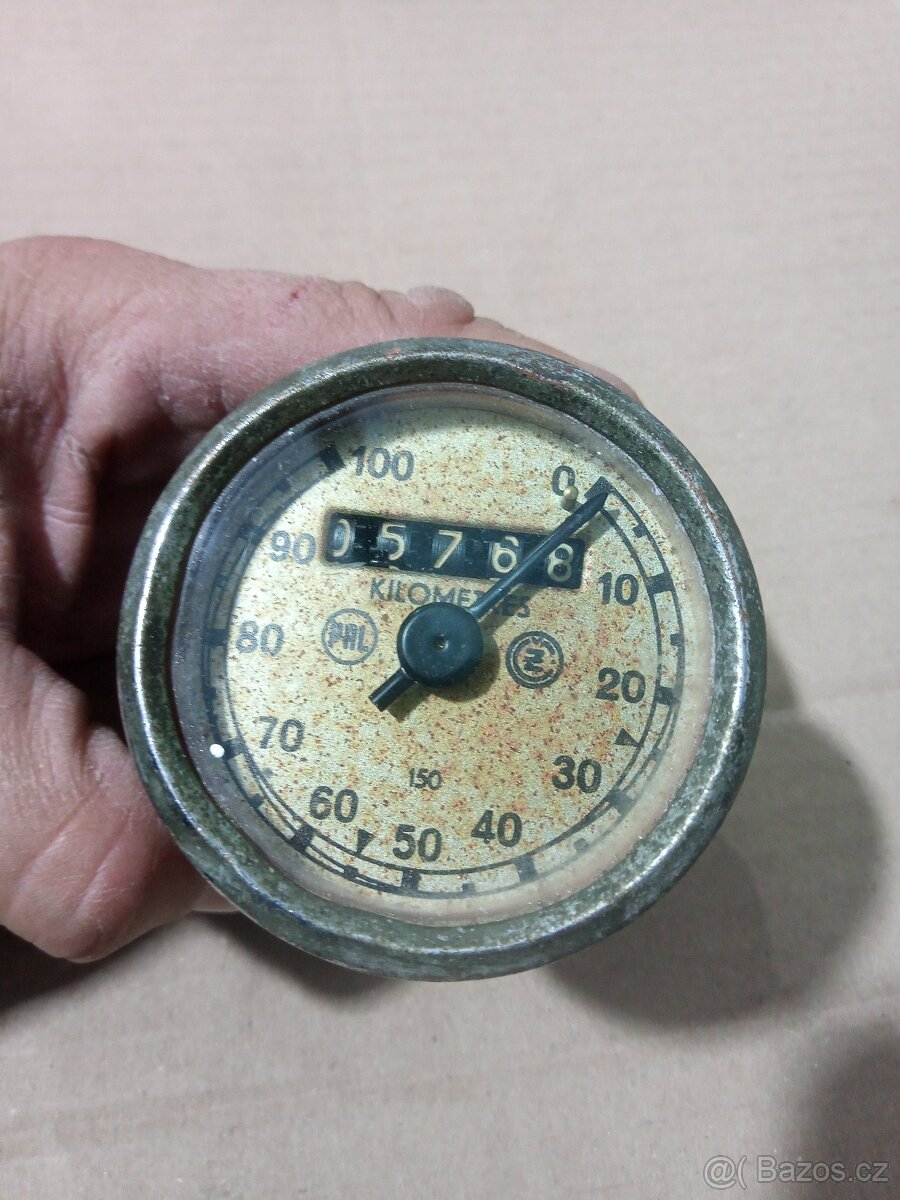 ČZ 150 C tachometr originál, původní stav