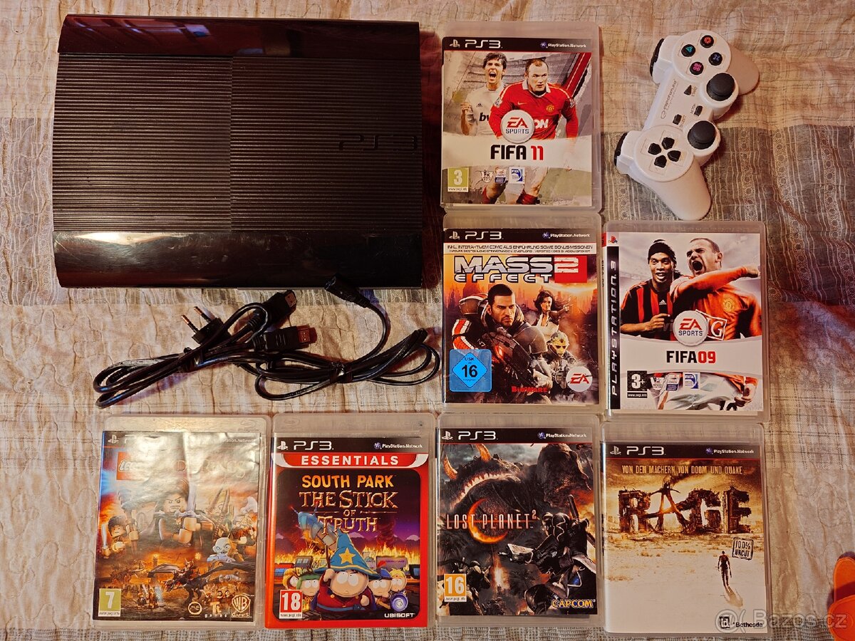 PS3 - PlayStation 3 HD 500 GB posílám i zásilkovnou.