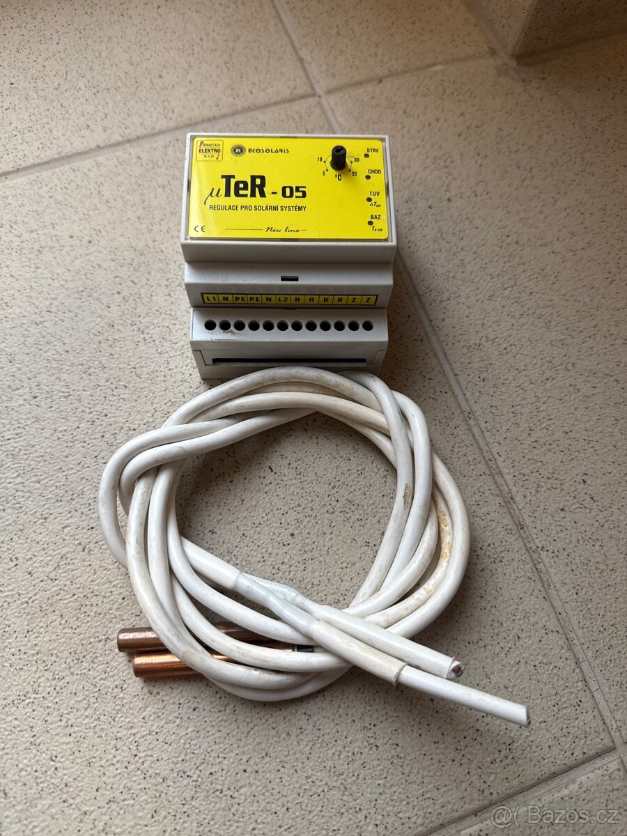 Regulátor μTeR-05 pro solární systémy