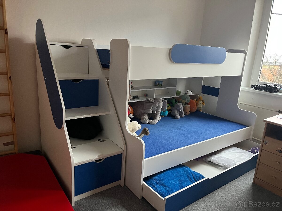 Patrova postel detska 200x90/120