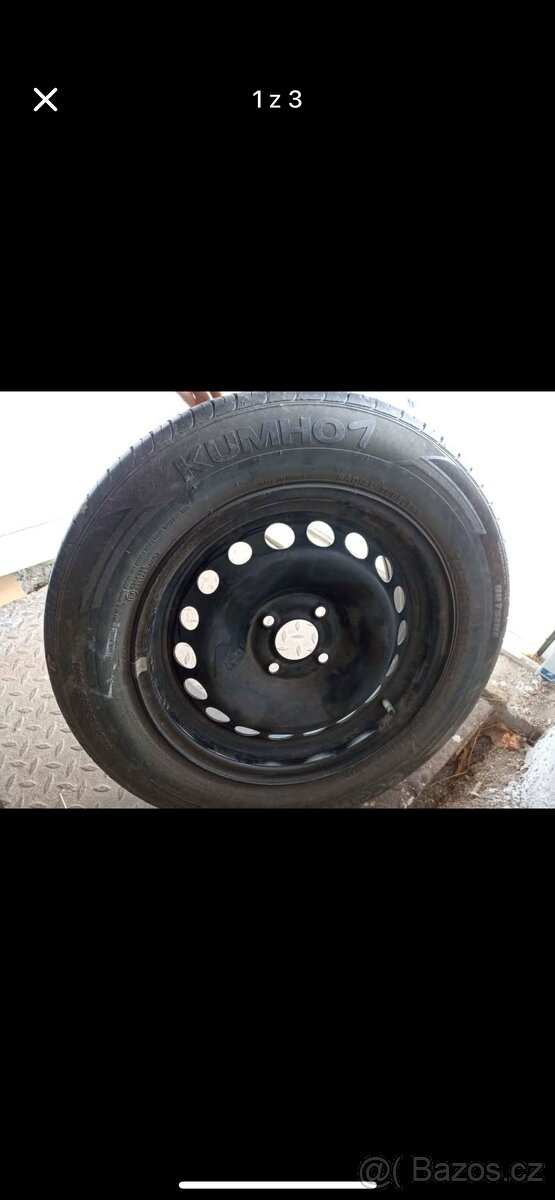 Letní pneumatiky s disky