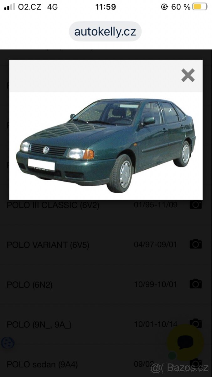 Díly VW Polo III Classic 6V2