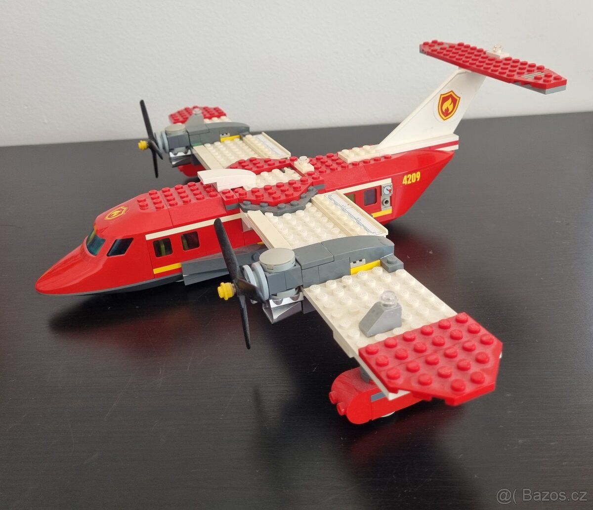 Lego city 4209 hasičské letadlo