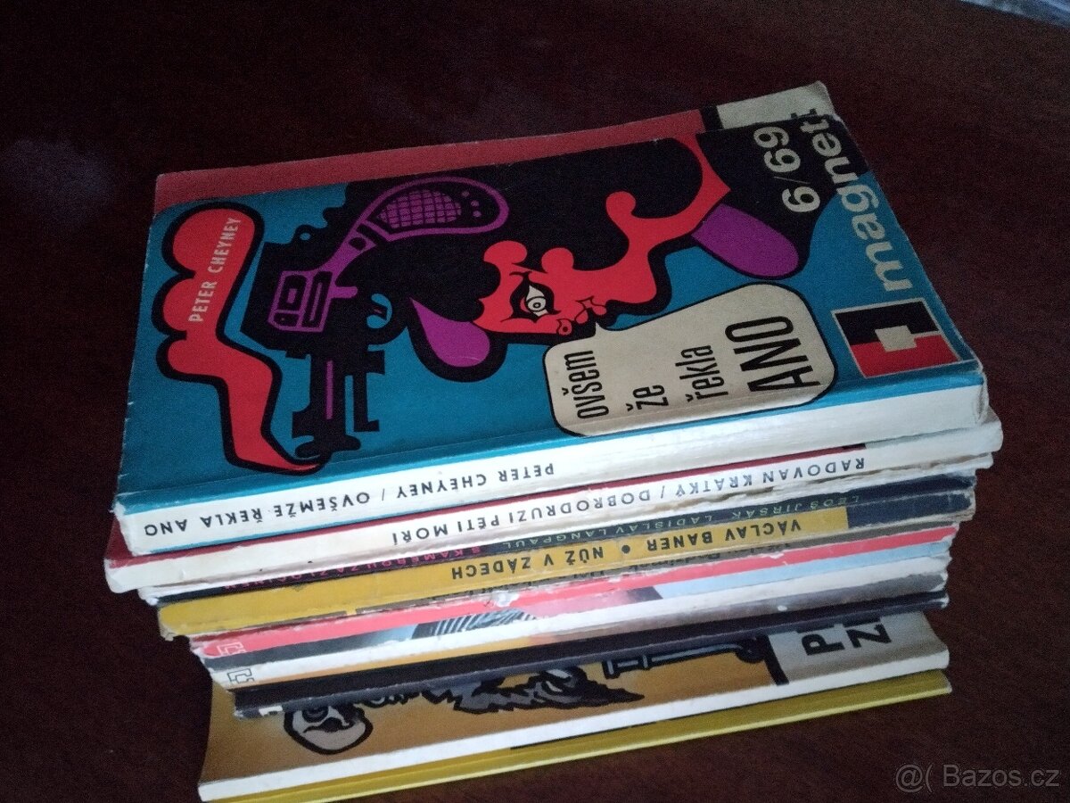 Prodám staré knížky z edice Magnet: