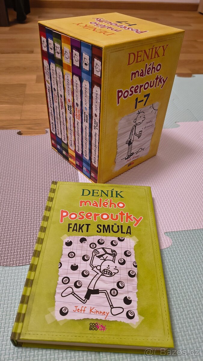 Deník malého poseroutky BOX 1-7 + 8