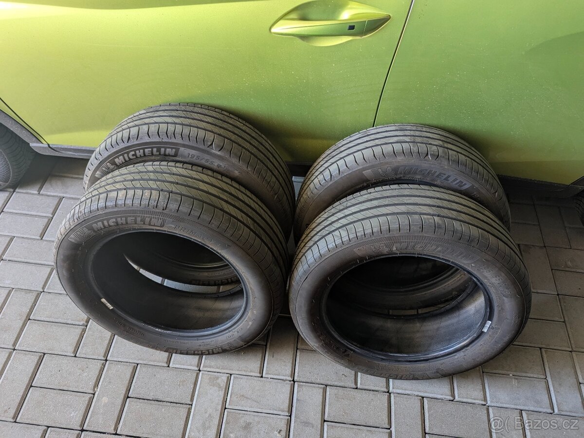 Zánovní pneu Michelin 195/55 R16, 87 H