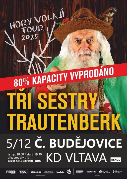 Tři sestry + Trautenberk 5.12.2025 České Budějovice