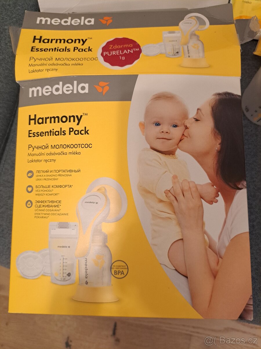 Medela Harmony odsávačka mateřského mléka + Medela Calma
