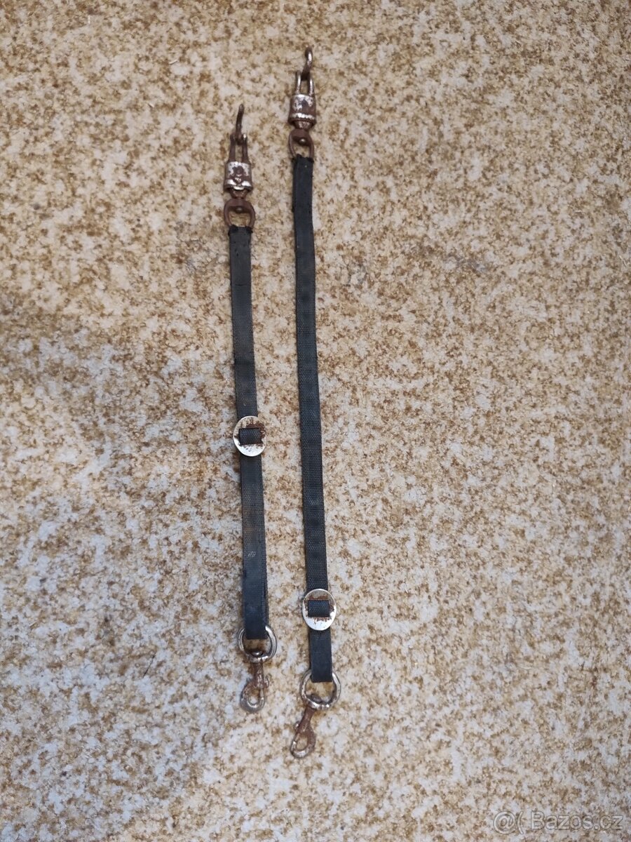 Uvazovák koně v přívěsu a ve stáji