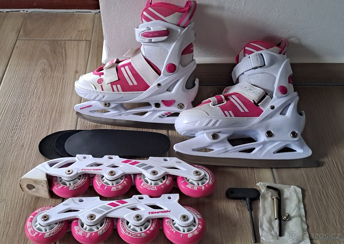 Dívčí brusle 2v1