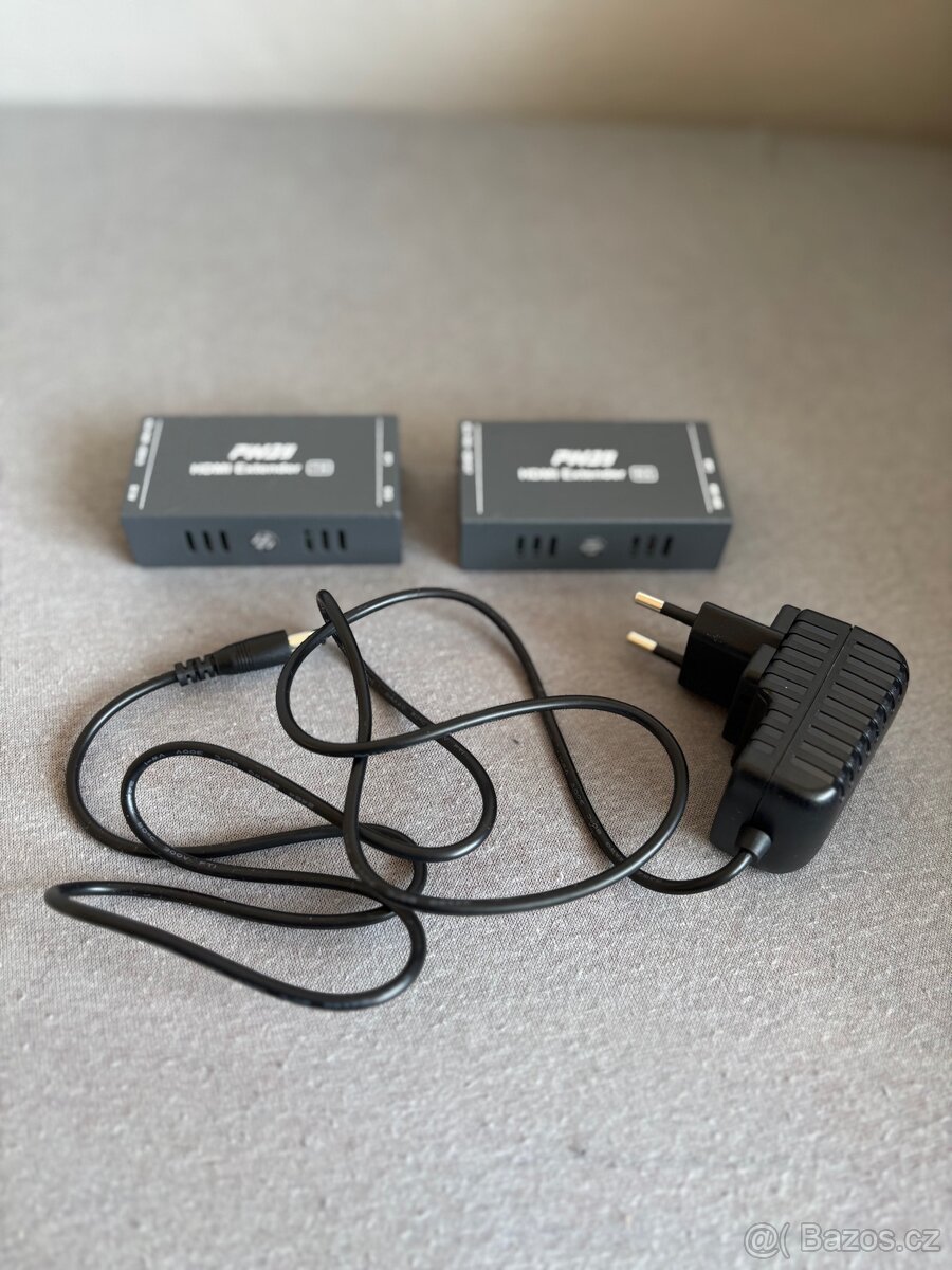 HDMI extender PWZY (TX + RX) až 50 m