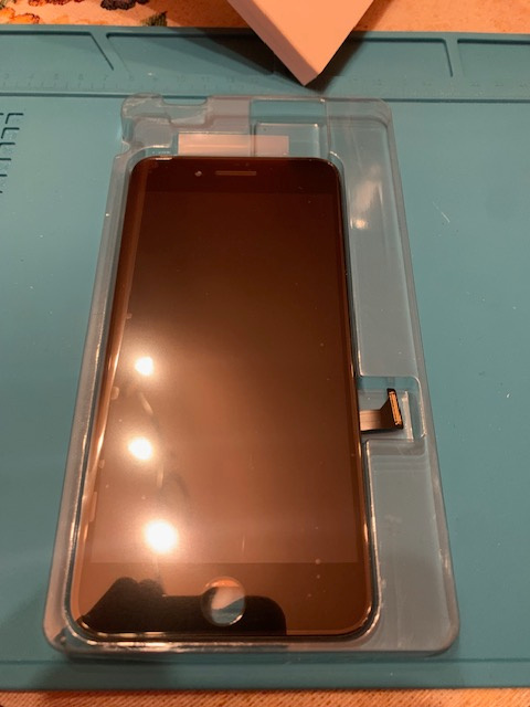 Apple iPhone 8 Plus - LCD Displej + Dotykové Sklo + Rám (Bla