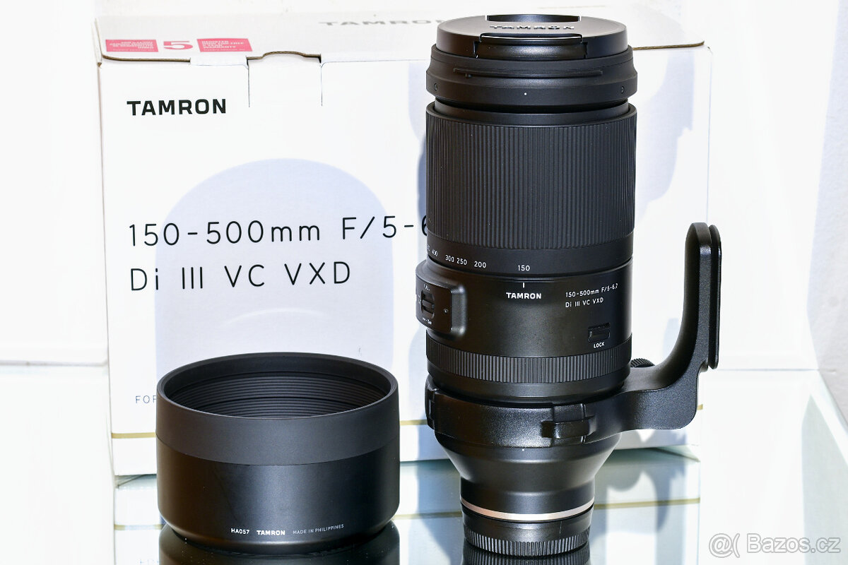 Sony E Tamron 150-500 Di III VC VXD + UV filtr TOP STAV